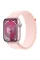 Apple Watch Series 9 GPS 45mm Pink Aluminum Case with Light Pink Sport Loop